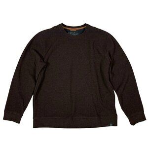 Jachs New York Pullover Fleece‎ Lined Crewneck Sweater Brown XL Men’s